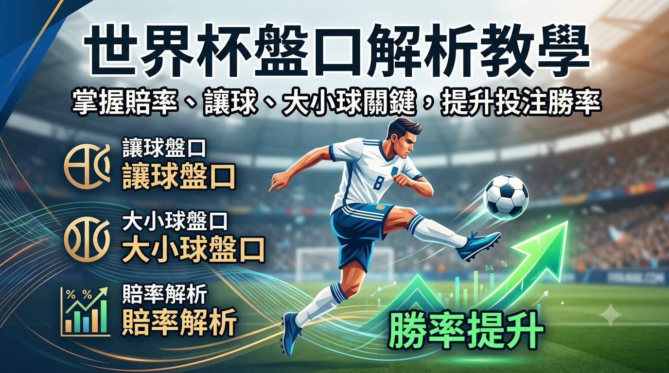 世界杯盤口解析教學