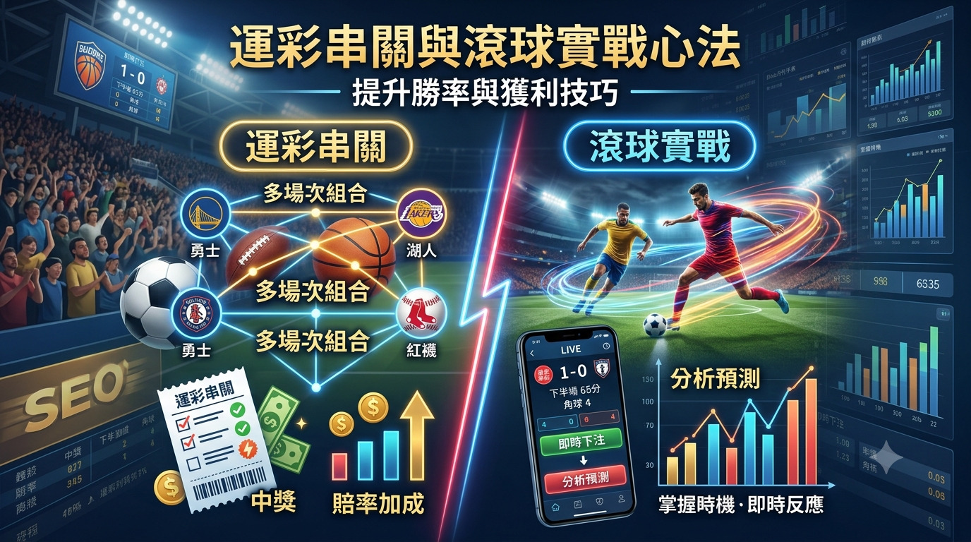 運彩串關與滾球實戰心法