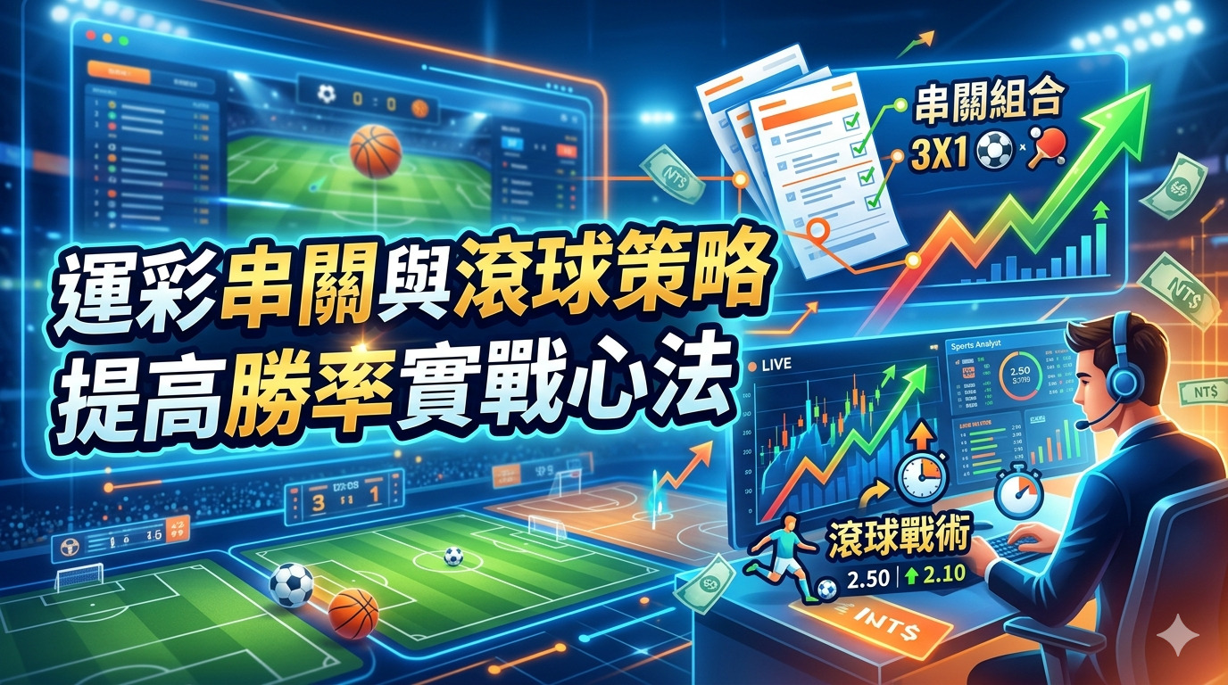 運彩串關與滾球策略：提高勝率實戰心法