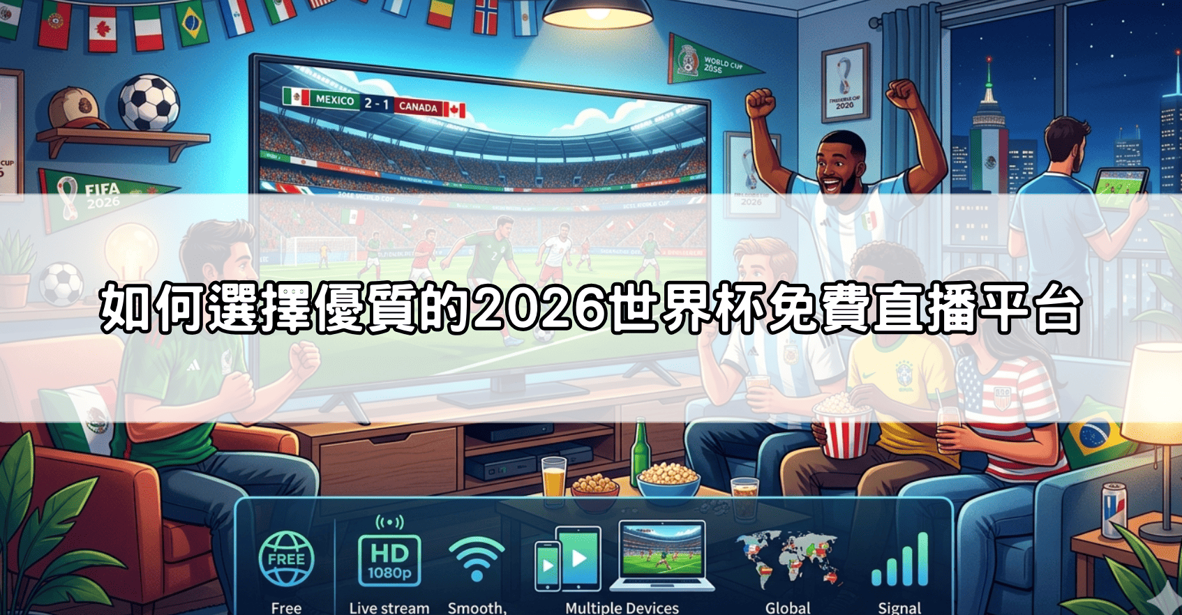如何選擇優質的2026世界杯免費直播平台