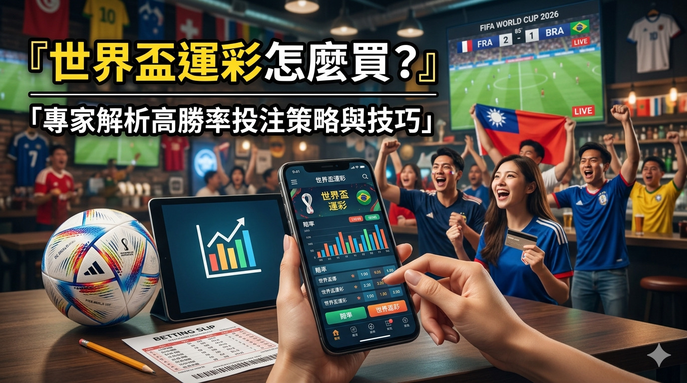 世界盃運彩怎麼買？專家解析高勝率投注策略與技巧